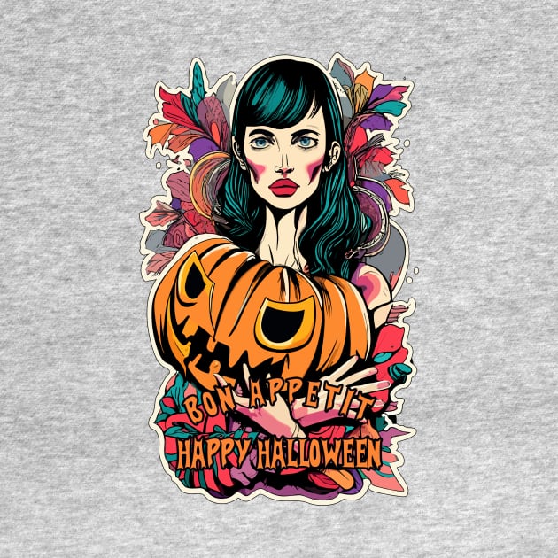 Bon Appetit, happy halloween by Kingrocker Clothing